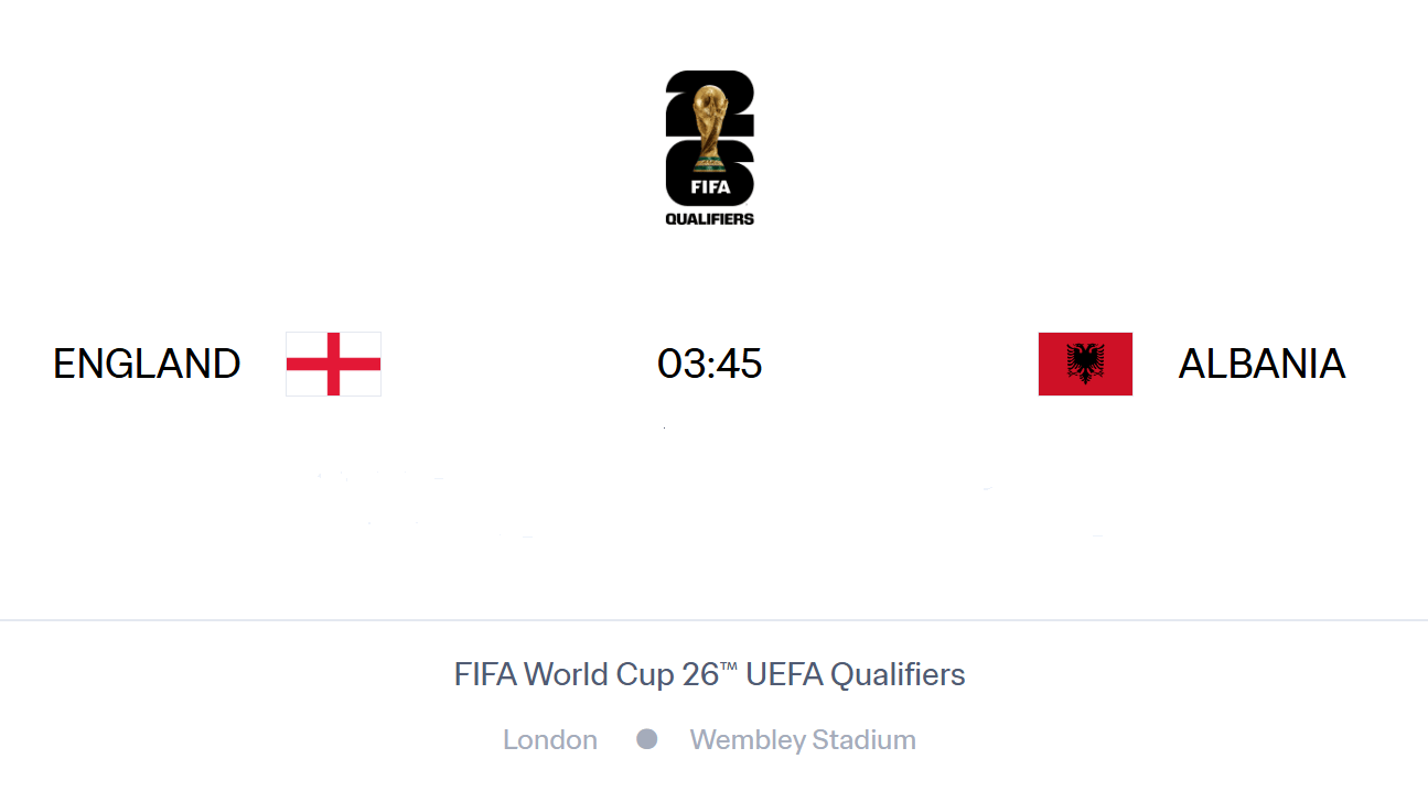 英格兰大胜阿尔巴尼亚，积分榜登顶